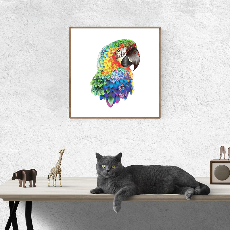 Rompecabezas de loros