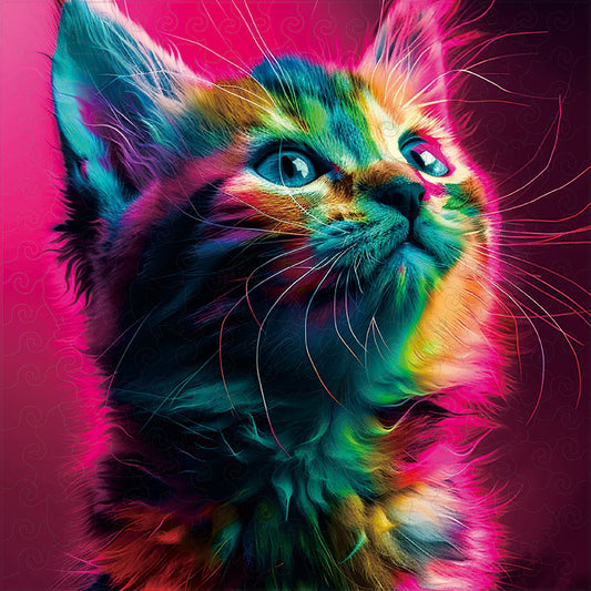 🔥Último día 85% de descuento - gato multicolor