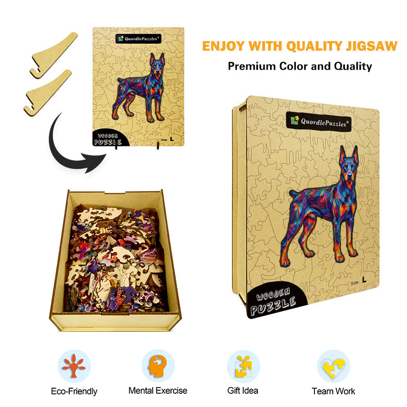 Doberman Dinámico y Vivo