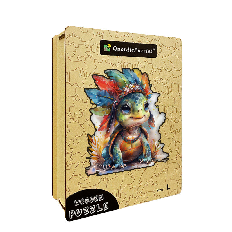 Tortuga bebé colorida