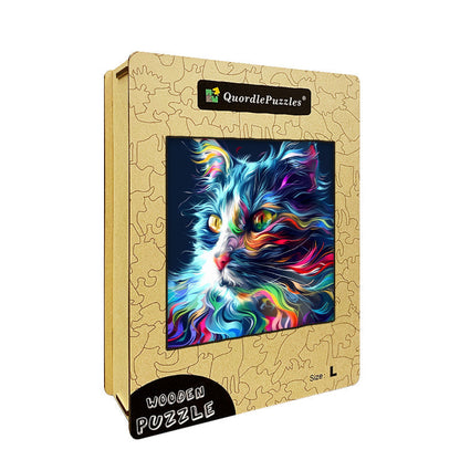 Gato en forma de niebla