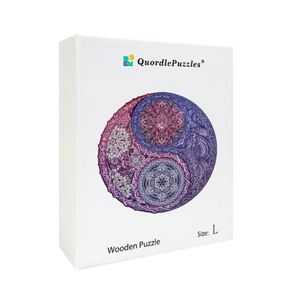 Rompecabezas de flores de mandala