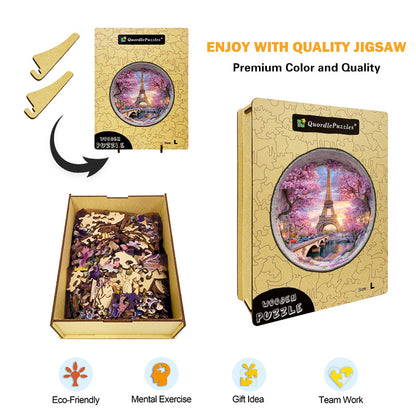 Rompecabezas de madera París