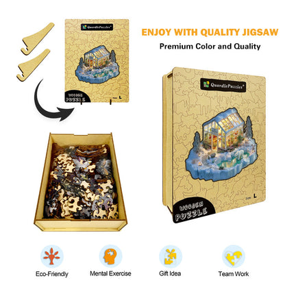 Rompecabezas de madera Invernadero ártico