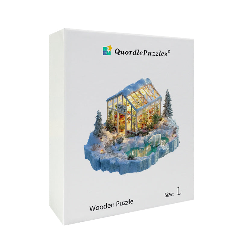 Rompecabezas de madera Invernadero ártico