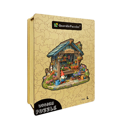 Rompecabezas de madera Granja feliz