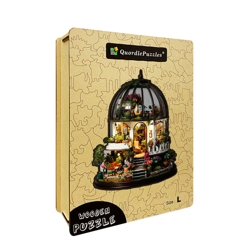 Rompecabezas de madera de la Casa Botánica