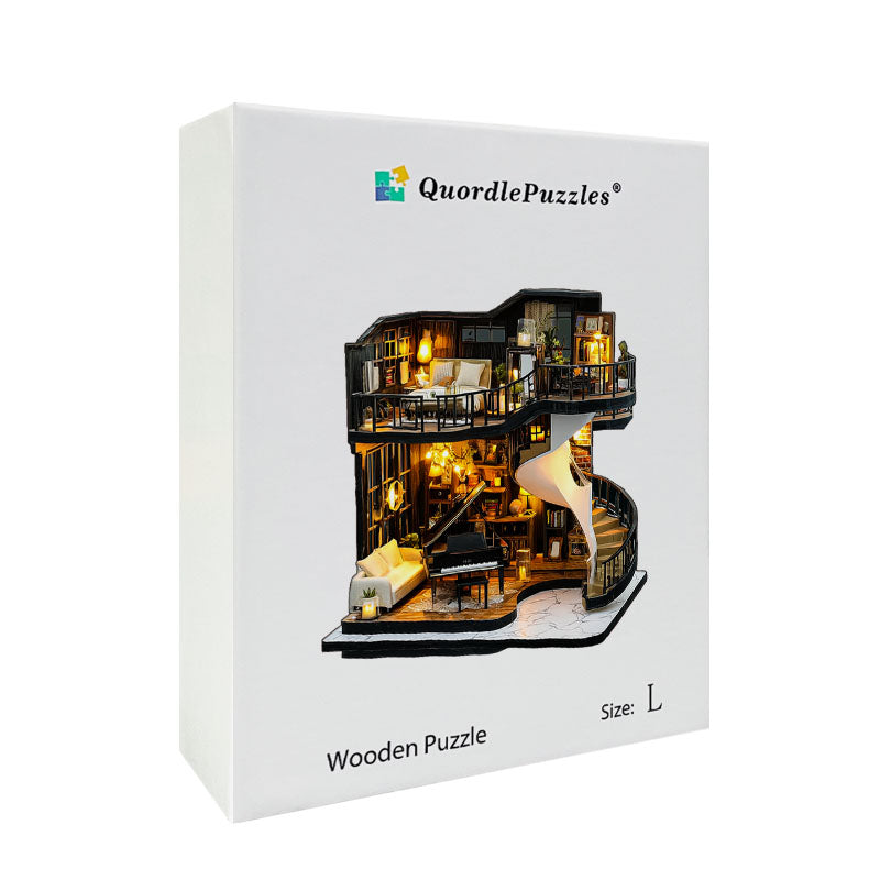 Rompecabezas de madera Music Loft