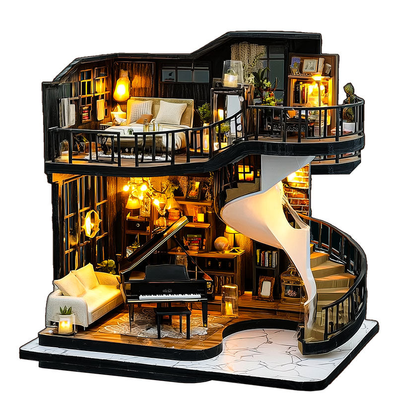 Rompecabezas de madera Music Loft