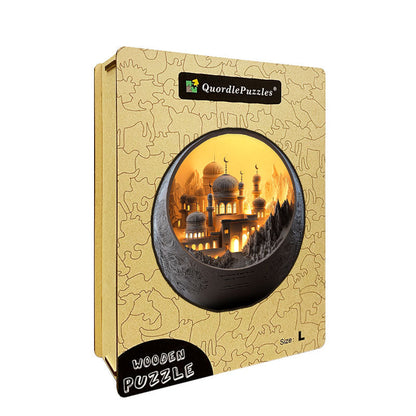 Rompecabezas de madera del Palacio de la Luz
