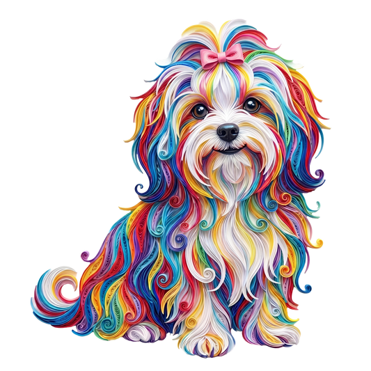 Cachorro Fantasioso Arcoíris
