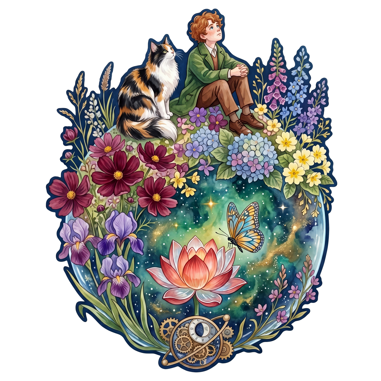 Soñadora y Gato Mágico