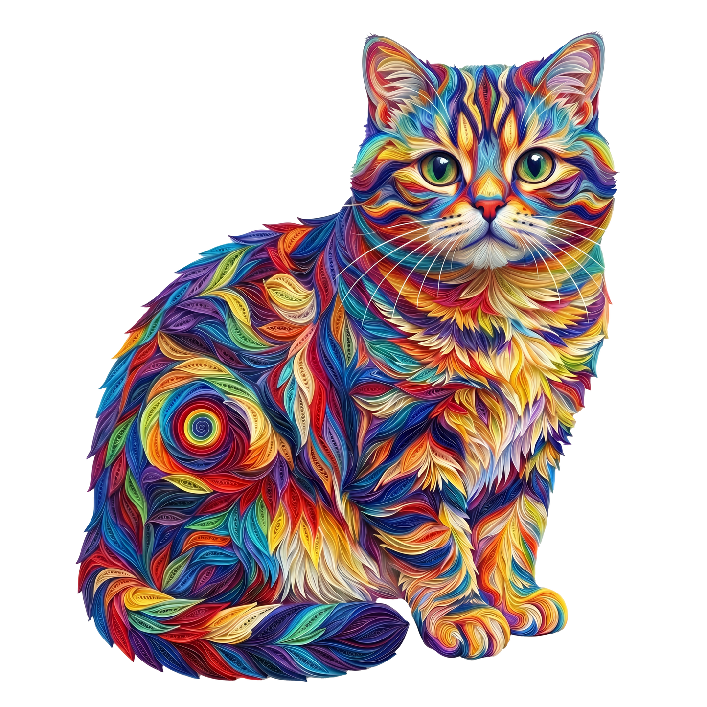 Gato Colorido
