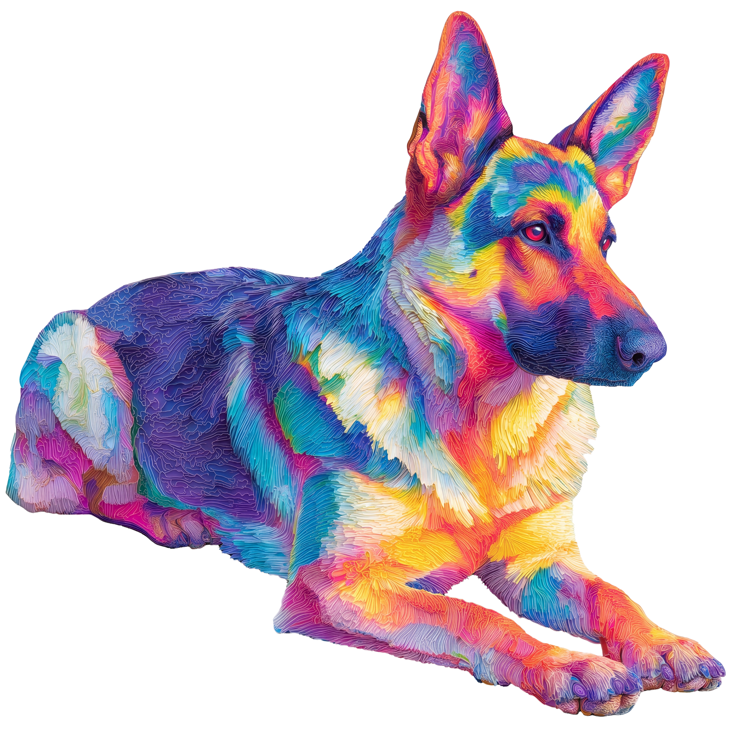 Perro Artístico y Elegante