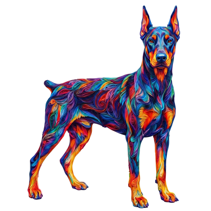 Doberman Dinámico y Vivo