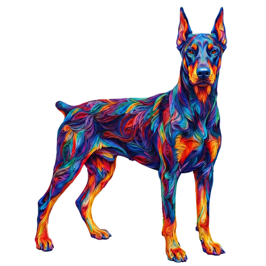 Doberman Dinámico y Vivo