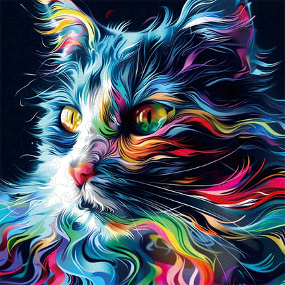 Gato en forma de niebla