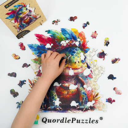 Tortuga bebé colorida